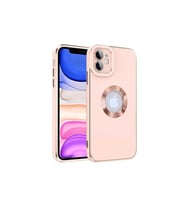 Apple iPhone 12 Uyumlu Kılıf Zore Kongo Kapak (Rose Gold Altın)