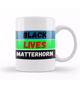 Black Lives Matterhorn Kupa Bardak Porselen