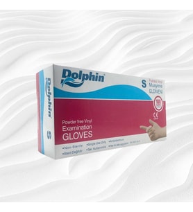 Dolphin Vinil Pudrasız Eldiven S