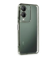 Vivo Y17s Kılıf Razer Lensli Silikon - Yeşil