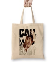 Exo Tao Call Me Baby Typography Bez Çanta Uzun Saplı