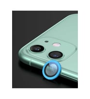 Apple iPhone 11 Uyumlu Zore CL-02 Kamera Lens Koruyucu (Mavi)