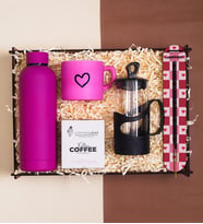 Premium Özel Kutusunda Hediye, Çelik Suluk, Kupa Bardak, French press, Kahve, Tütsü