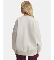 Under Armour Rival Flc OS Varsity Crew Beyaz Kadın Sweatshirt 6007880-110