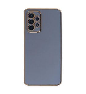 Samsung Galaxy A52 Kılıf Volet Silikon - Mavi