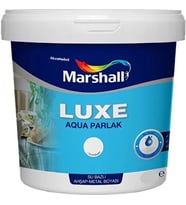 MARSHALL LUXE AQUA PARLAK 0.75 LT BEYAZ SU BAZLI BOYA