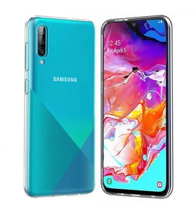 Samsung Galaxy A70 Ultra İnce Silikon Kılıf Şeffaf
