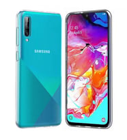 Samsung Galaxy A70 Ultra İnce Silikon Kılıf Şeffaf