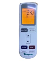 baymak ile uyumlu Model YKR-L /201E İnverter Klima Kumandası