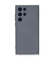 Galaxy S23 Ultra Kılıf Nano Içi Kadife Silikon - Gri