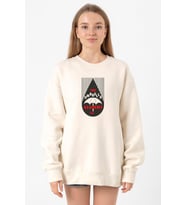 The Umbrella Academy Rain Logo Ekru Kadın 2ip Sweatshirt