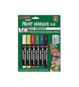 Alpino Markör Paint Crea 6 Lı Blister