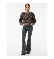 Koton Flare Gri Kadın Jean Pantolon 6SAL40118MD