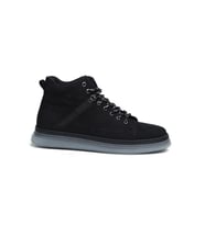 Pierre Cardin 13622 Siyah Erkek Nubuk Bot