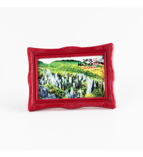 Malezya Temalı Ayaklı Çerçeveli Magnet (Karışık)