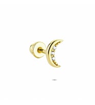 Glorria Altın Ay Helix Piercing