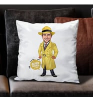 Kişiye Özel Hafiye Erkek Karikatürlü Yastık