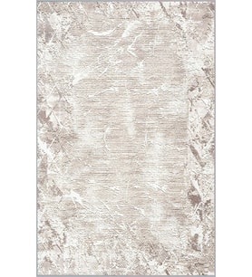 Eliana Home Baskılı, Yıkanabilir Kaymaz Taban Salon Halısı LNA0561 100x150 cm (Krem)