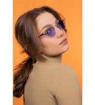 Lucia Crystal Purple Güneş Gözlüğü