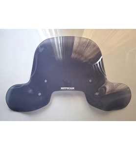 MOTOCAM Küba Ravida 50 Ön Cam 2024-2026 Model 37cm Füme Renkli 4mm Elcikli APARATSIZ