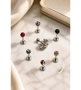 Monalisa Home Çelik 7 Adet Tragus Pirsıng