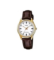 CASIO LTP-V005GL-7AUDF DERİ KAYIŞLI KADIN KOL SAATİ
