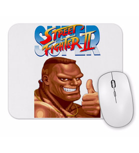Street Fighter 2 Sagat Mouse Pad