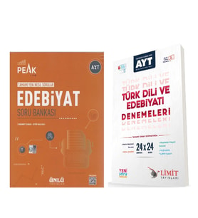 Ünlü Yayıncılık AYT Edebiyat Best Peak Soru ve Limit Türk Dili Edebiyatı Deneme Seti 2 Kitap