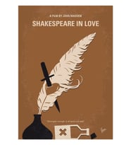No1071 My Shakespeare In Love Tablo Ahşap Poster Dekoratif