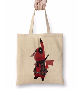 Desenho Deadpool Bez Çanta Uzun Saplı