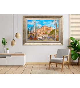 Gümüş Çerçeveli Tablo nb232