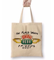 Friends Central Perk Bez Çanta Uzun Saplı