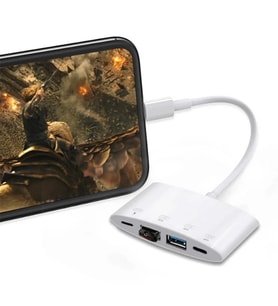 Ally NK-1040 4in1 İPhone Lightning To Usb Kamera Adaptörü-(5775) - HPSBYI9186-7474