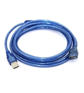 Rose 5 Metre Usb 2.0 Uzatma Kablosu Mavi Filtreli (Beyaz)