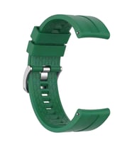 Microsonic Samsung Galaxy Watch 5 Pro 45mm Kordon, Silicone RapidBands Koyu Yeşil