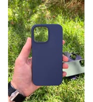İphone 14 Pro Liqit3 Magsafe Premium Telefon Kılıfı (Lacivert)