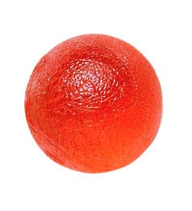 CANDO® GEL SQUEEZE SIKMA EGZERSİZ TOPU KIRMIZI  HAFİF 10-1492
