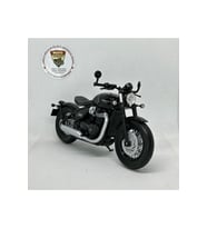 Trıumph Bonneville Bobber 1:12 Diecast Motorsiklet Model – Lisanslı Metal Maket Oyuncak & Biblo