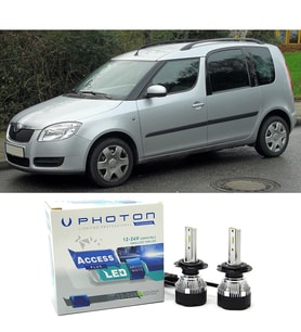 Skoda Roomster Kısa Far Ampulü H7 Access Yeni Seri Beyaz 2006-2015