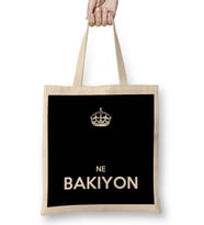 Ne Bakıyon Bez Çanta Uzun Saplı