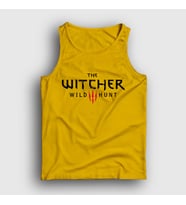 Presmono Unisex Sarı Wild Hunt Dizi Witcher Atlet 327750tt (Sarı)