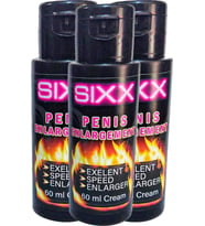 Sıxx.erkeklere Özeı 3 Adet Xxxlbüyütücü 60 ml Büyütmeyekremi