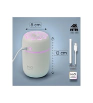 H20 Yenı Typ-C Girişli Filtreli Hava Nemlendirici 250 ml