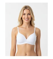 Kadın Soft Bra Balensiz Dolgusuz Sütyen BB2119 (Beyaz)