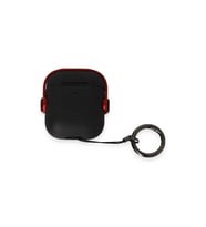 Airpods 2 (2.nesil) Cool Kılıf - Siyah-kırmızı