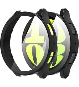 Samsung Galaxy Watch 6 40mm Kılıf Matte Premium Slim WatchBand Siyah [Galaxy Watch 6 40mm ile Uyumlu Kılıf - Siyah]
