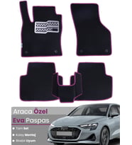 AUDİ A3 SEDAN (2020-2025) Uyumlu EVA Paspas Tam Set–Araca Özel,Su Geçirmez,Kolay Montaj