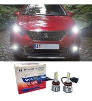 Peugeot 2008 Led Xenon Uzun Far Ampulü H7 Duo Yeni Seri Beyaz 2013-2019