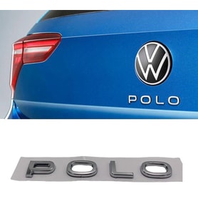 Yeni Polo Bagaj Yazısı Orjinal Krom Volkswagen Polo Bagaj Yazısı