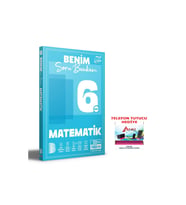 Benim Hocam Yayınları 2025-2026 müfredat 6 Sınıf Matematik Soru Bankası Tamamı Video Çözümlü Beceri Temelli Sorular (Çok Renkli)